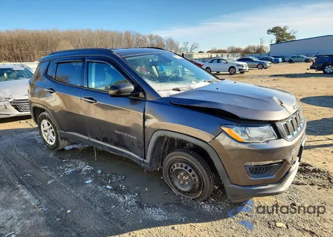2018 Jeep Compass Sport z USA, uszkodzony, nr VIN 3C4NJDAB1JT282437